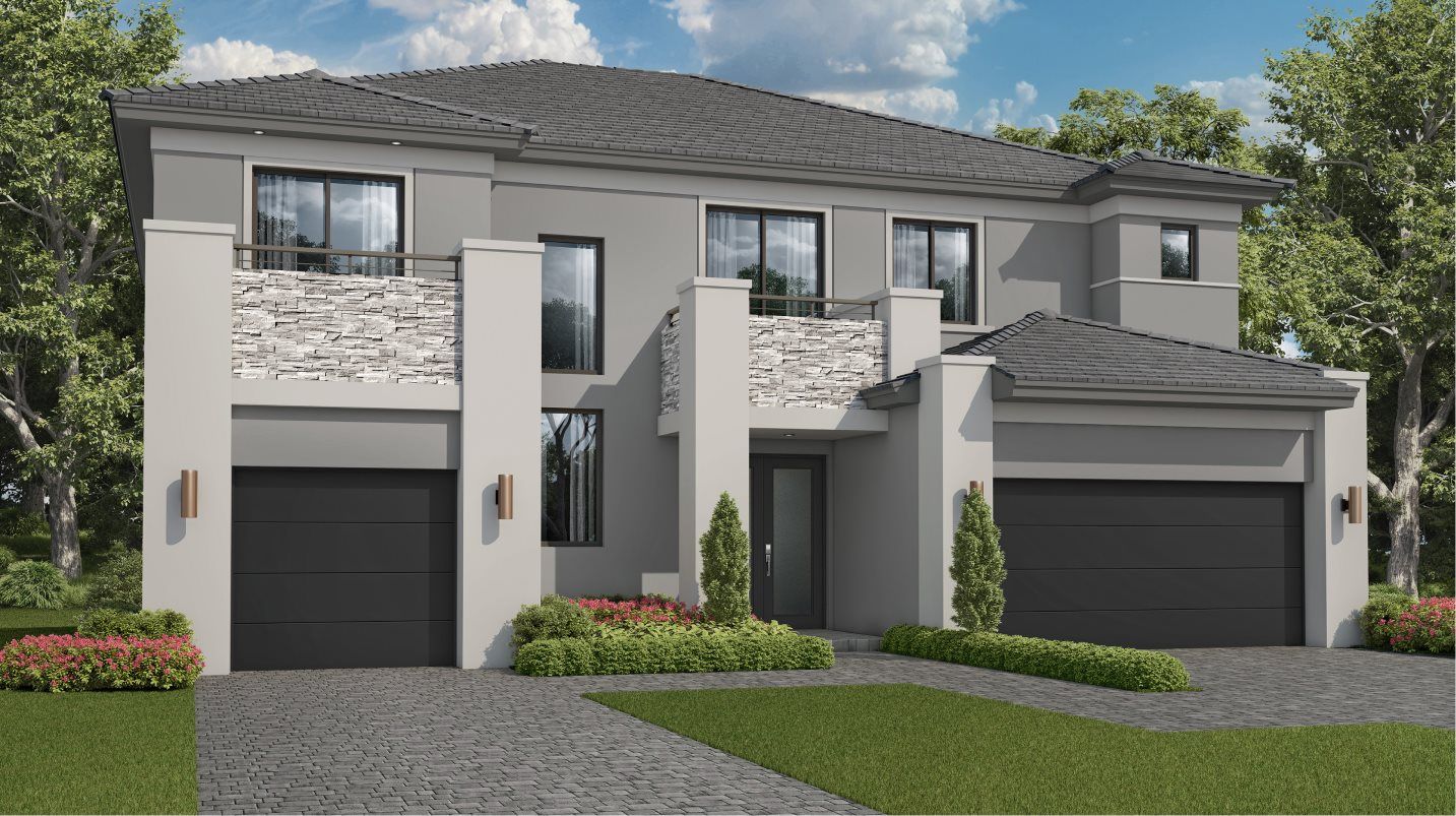 Elevation B1 - Exterior Rendering