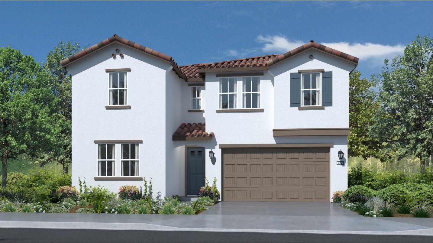 Elevation A - Residence 2804 Spanish