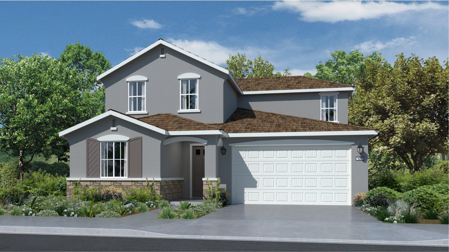 Elevation B - Residence 2307 European Country