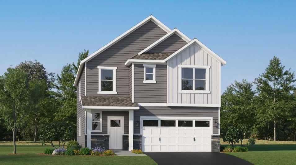 Elevation E2 - Sequoia Exterior Rendering E2