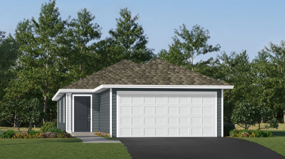 Elevation A2 - Sibley Exterior Rendering A2