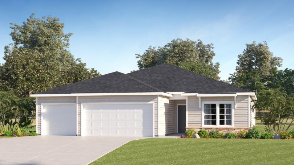 Elevation HA - Exterior Rendering