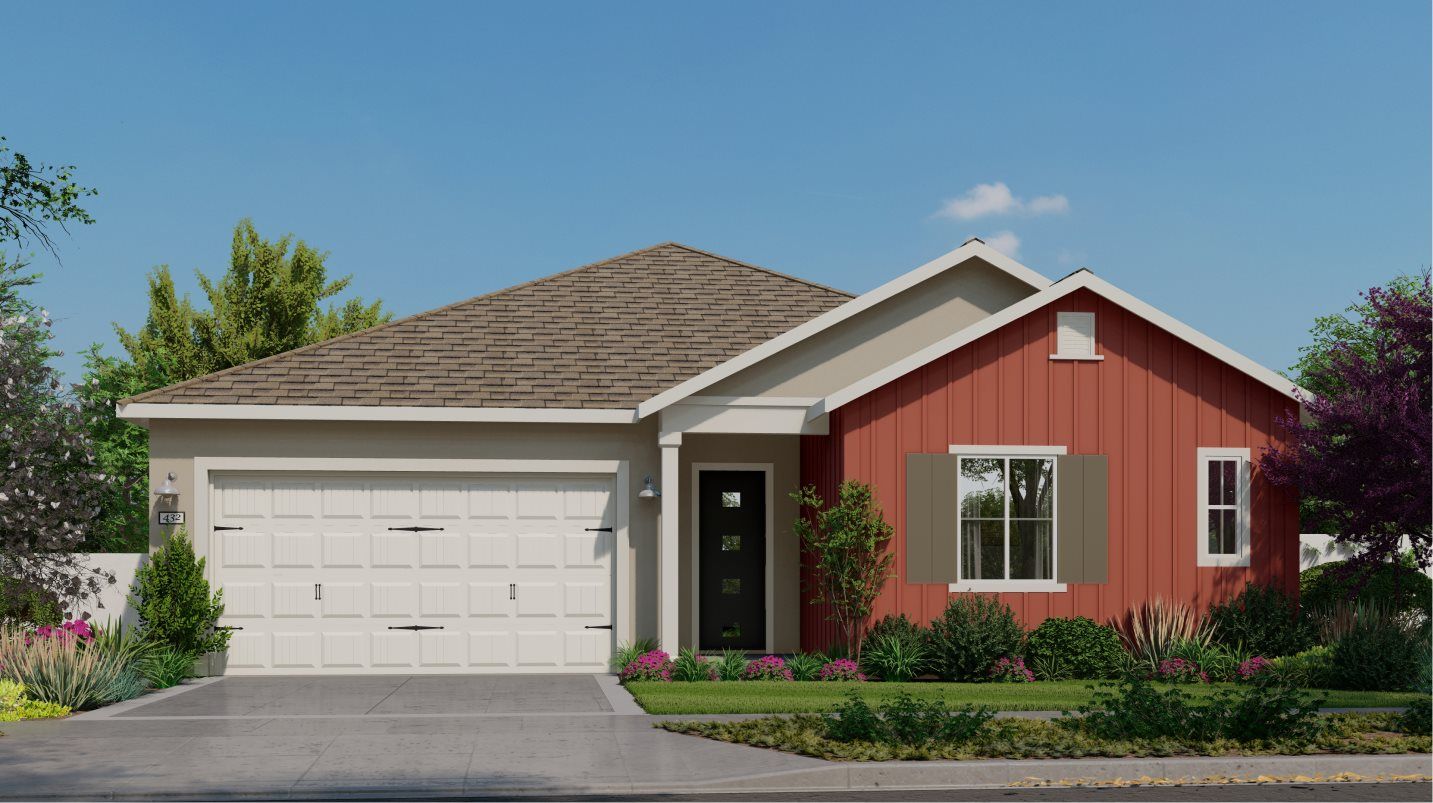 Elevation A - Elevation A - Modern Farmhouse