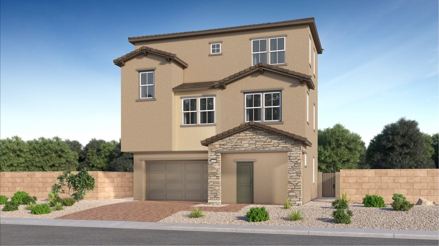 Elevation B - Midtown at Cadence Midtown Forte Astor Exterior B