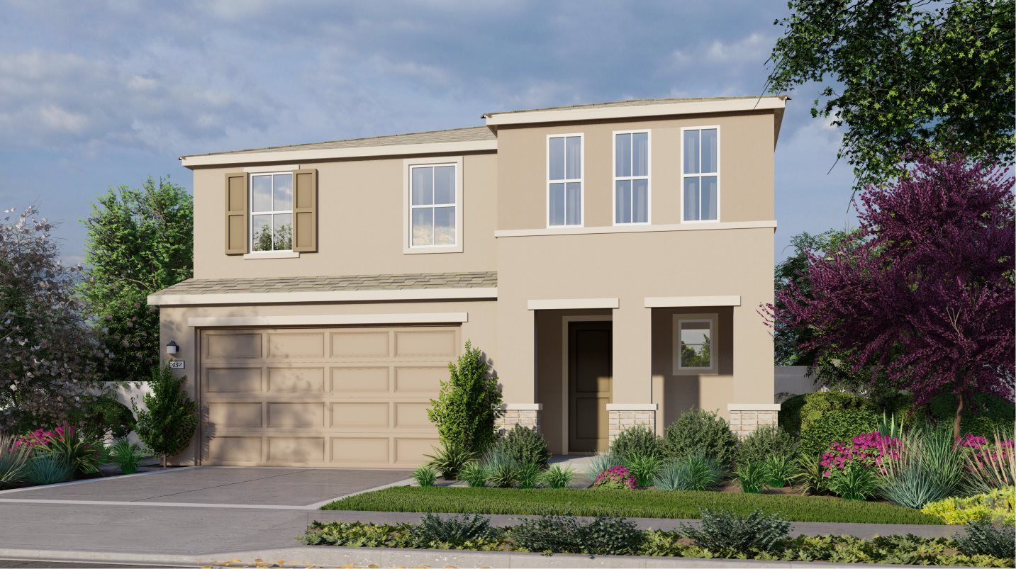 Elevation A - Residence 1941 Exterior A - Prairie Progressive