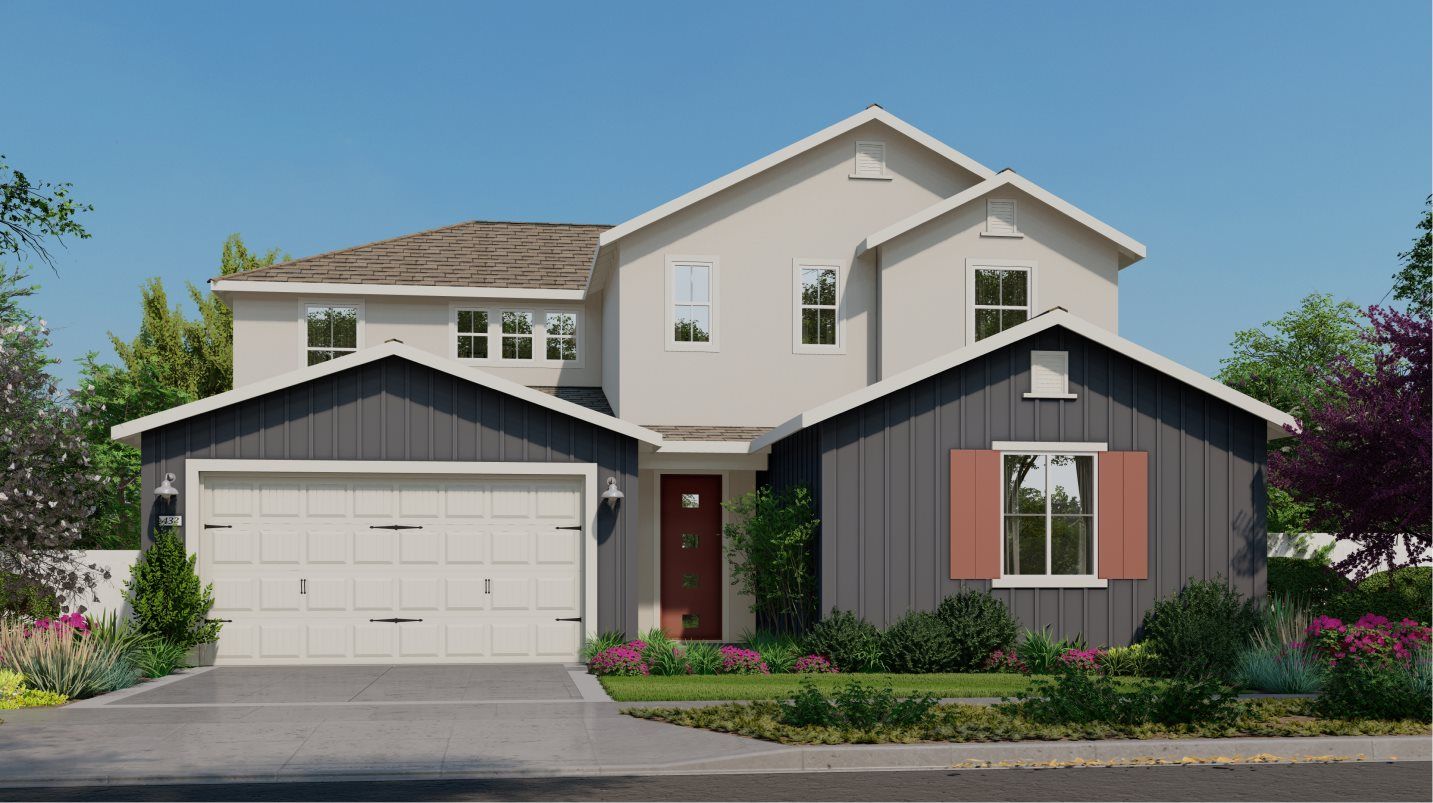 Elevation A - Elevation A - Modern Farmhouse