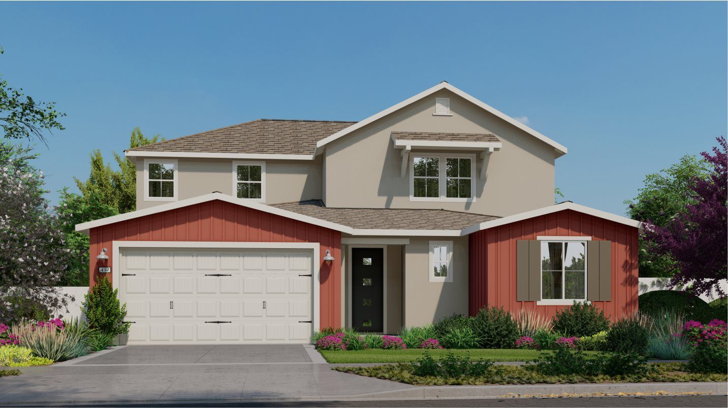 Elevation A - Elevation A - Modern Farmhouse
