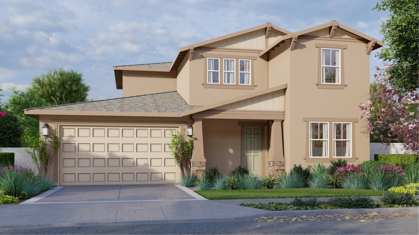 Elevation B - Exterior B - Craftsman