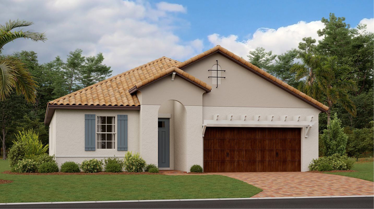 Elevation F - Exterior F