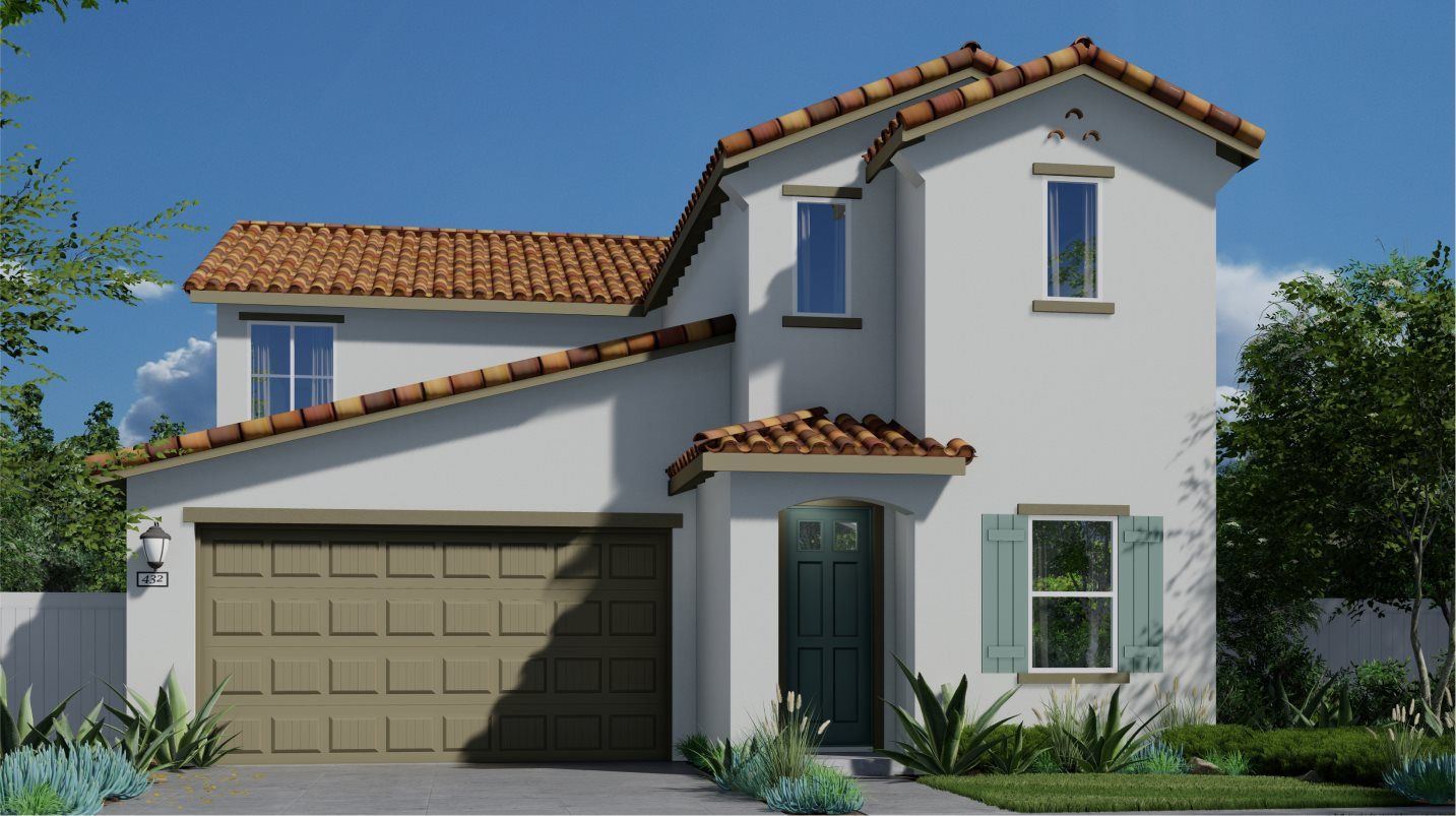 Elevation A - Residence 2776 Spanish