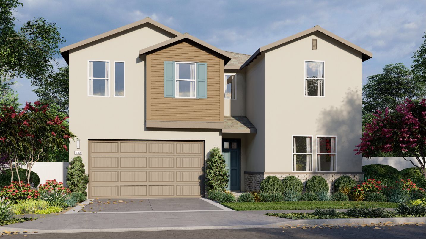 Elevation C - Residence 2793 Elevation C - Progressive Tradition