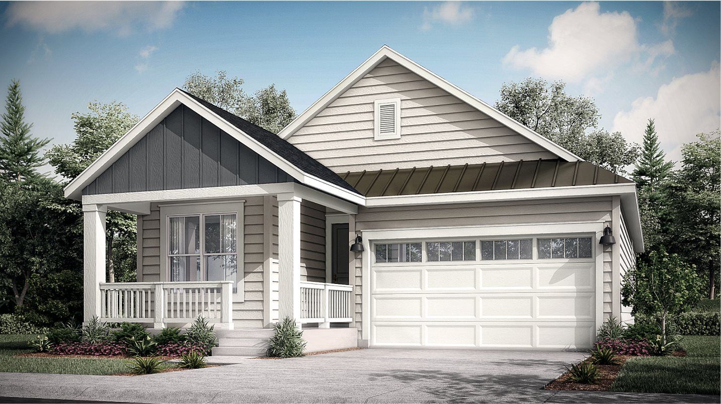 Elevation FH1 - Farmhouse 1 Snowmass