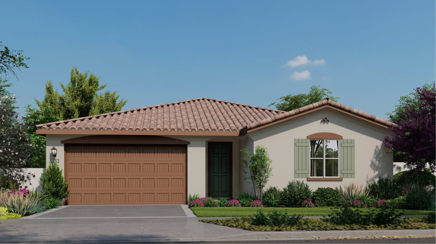Elevation A - Residence 2421 Exterior A Mission