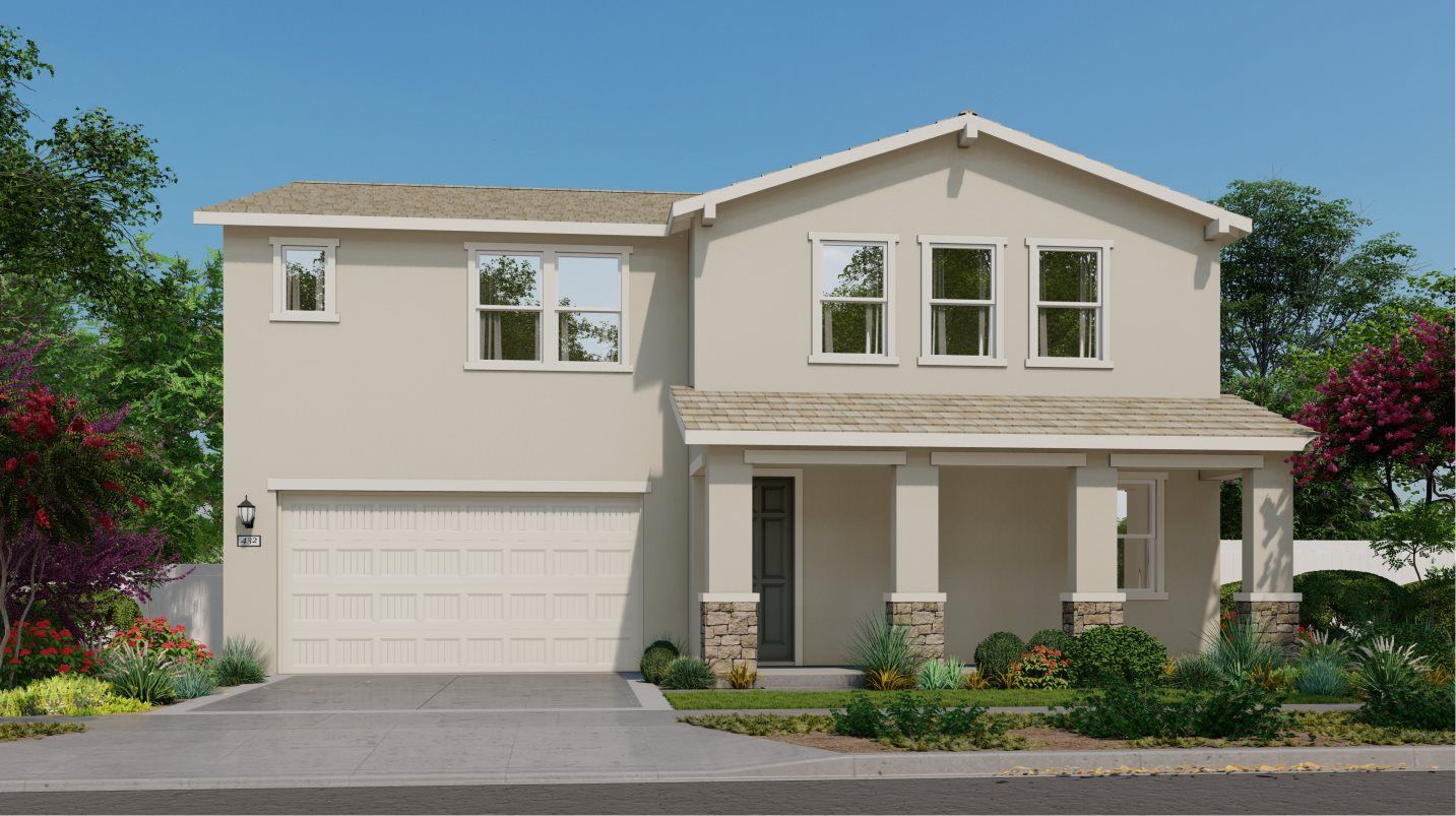 Elevation C - Residence 3104 Exterior C Craftsman