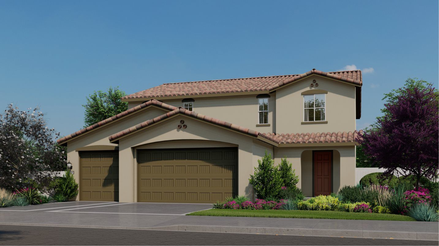 Elevation A - Residence 3427 Exterior A Mission