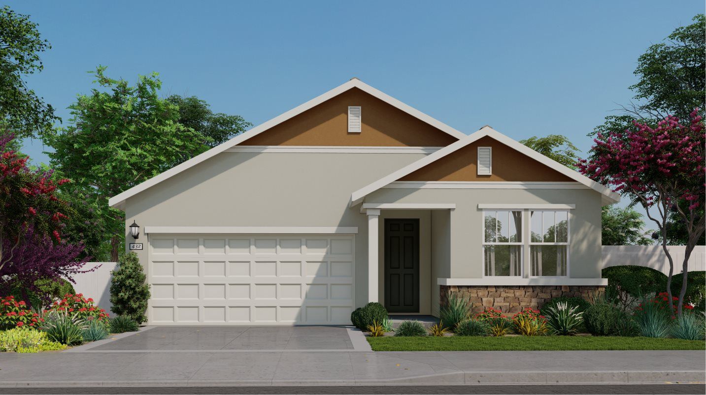 Elevation C - Residence 1596 Exterior C Farmhouse