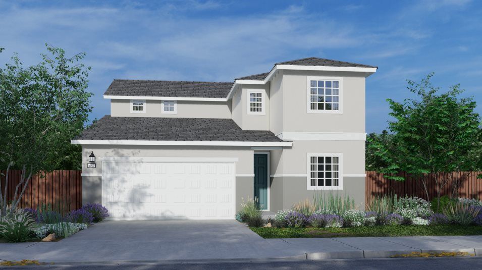 Elevation C - Waterways Westlake Res 2185 Traditional