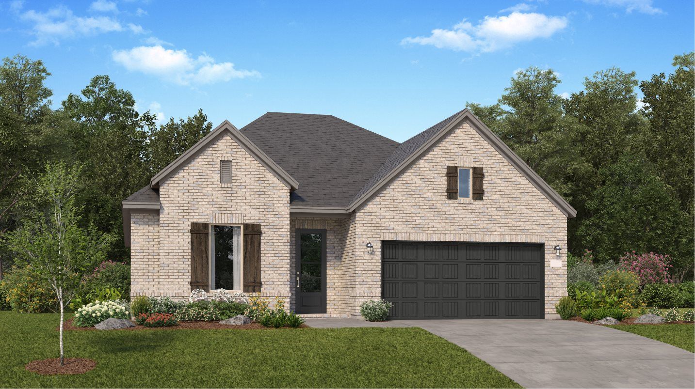 Elevation B - Bellaire Exterior B