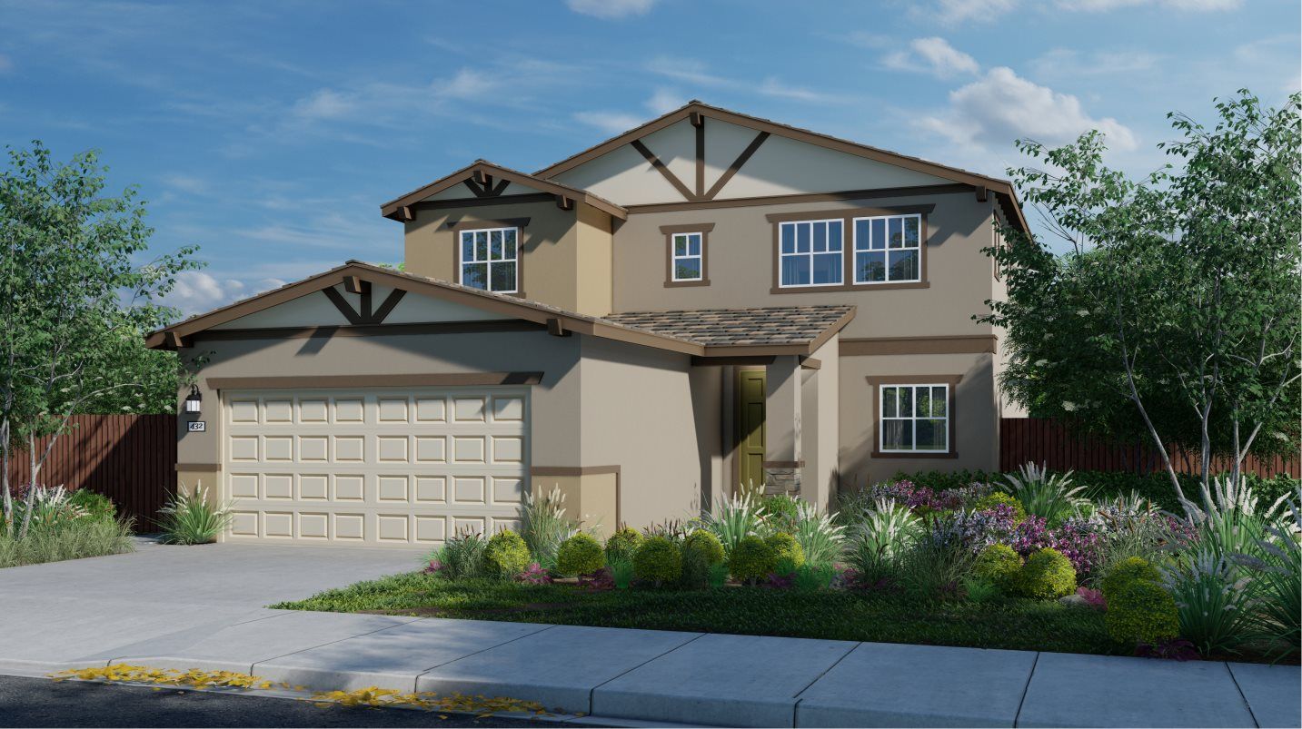 Elevation B - Residence 2528 Elevation B - Ranch