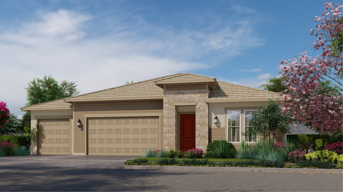 Elevation B - Exterior B - Artisan Prairie home exterior