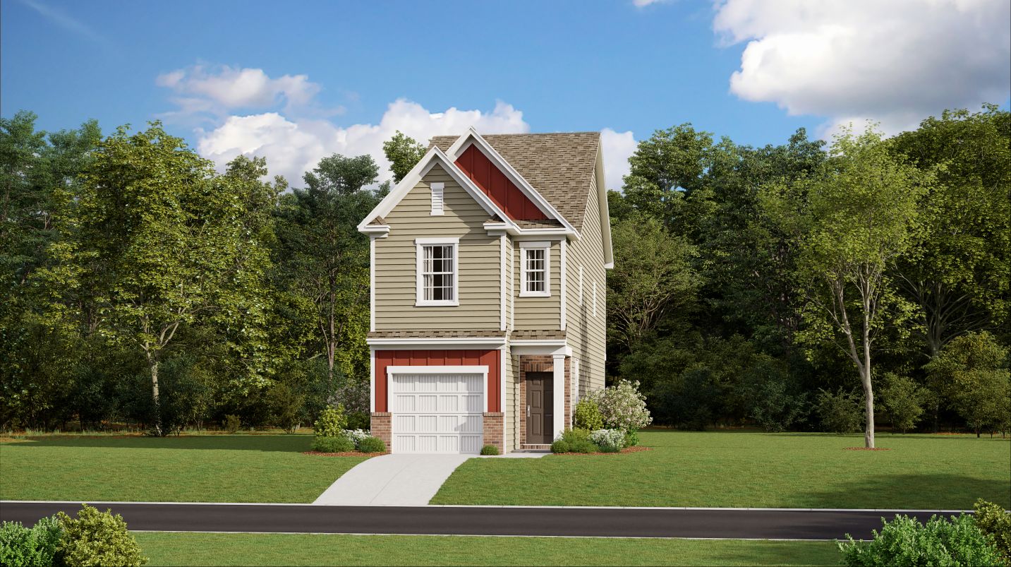 Elevation A - Calhoun exterior A