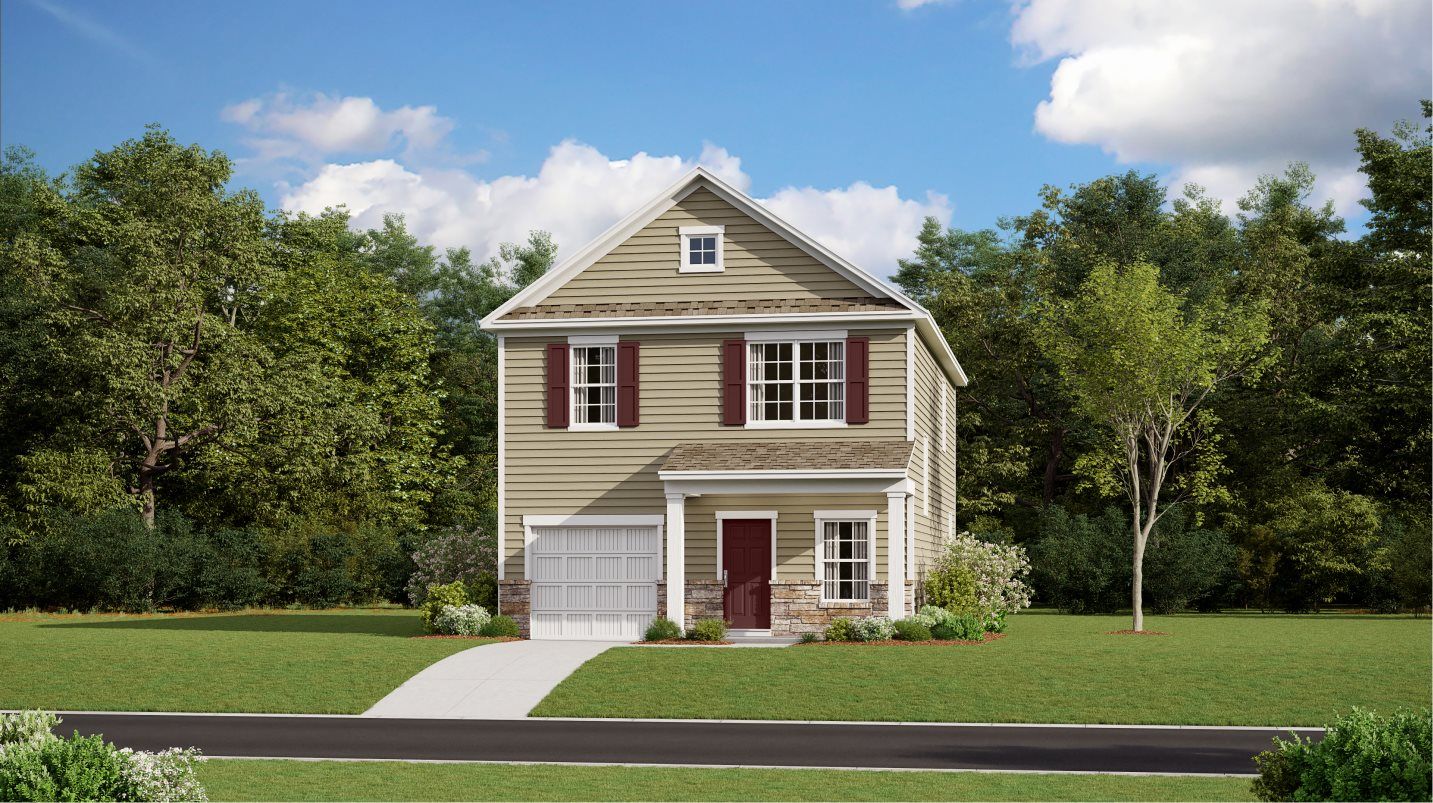 Elevation A - Richland Exterior A