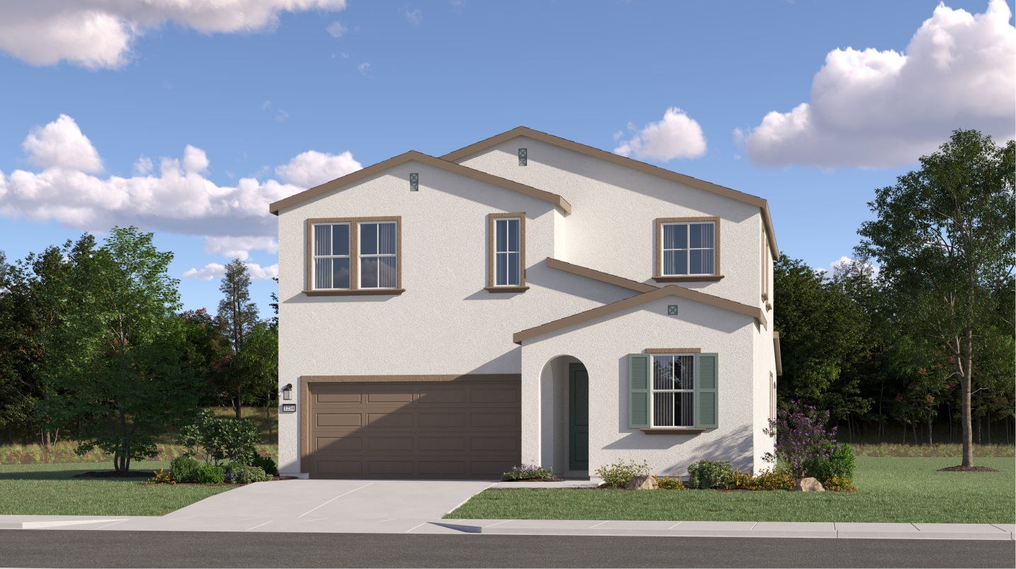 Elevation A - Residence 2612 Spanish Colonial - A