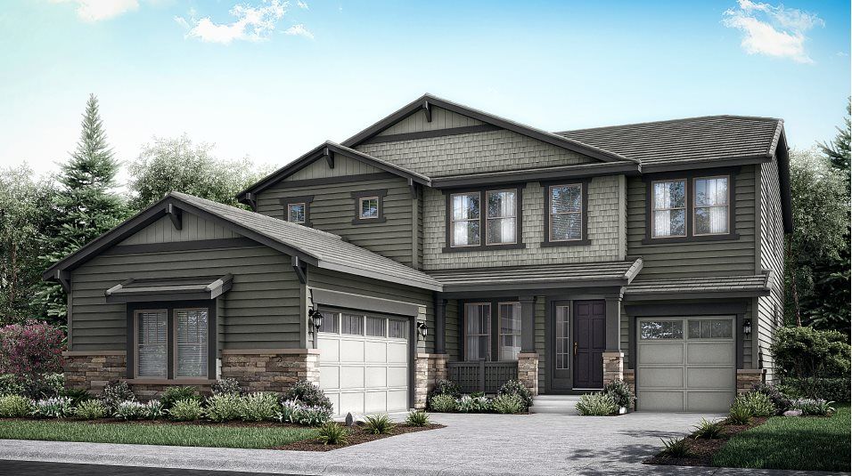 Elevation CR - Red Rocks Ranch Prescott Craftsman