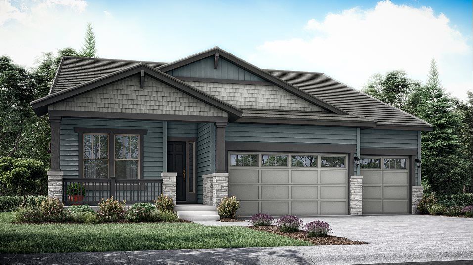 Elevation CR - Red Rocks Ranch Davis Craftsman