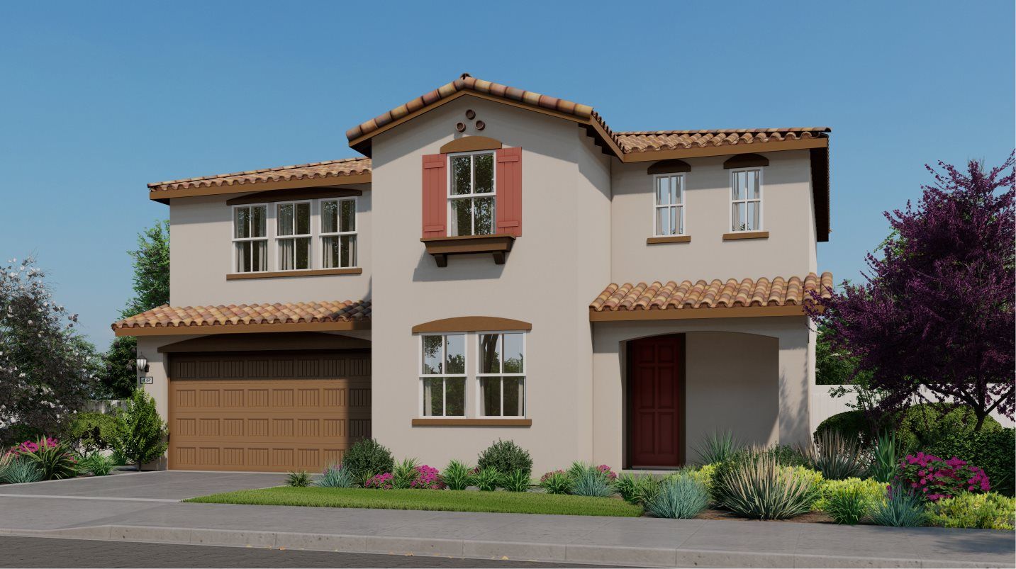 Elevation A - Residence 2869 Exterior A Mission