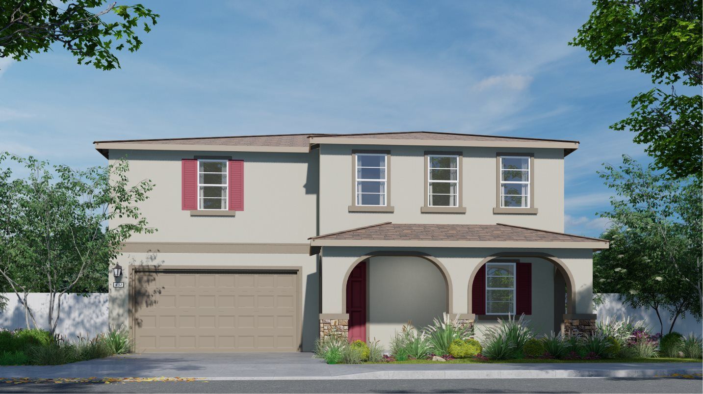 Elevation B - Residence 2872 Elevation B - Tuscan
