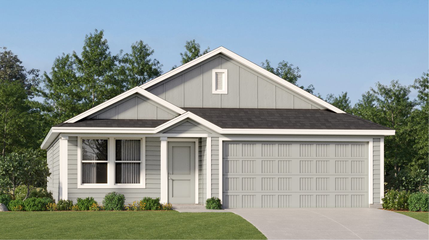 Elevation C - Newlin Exterior C