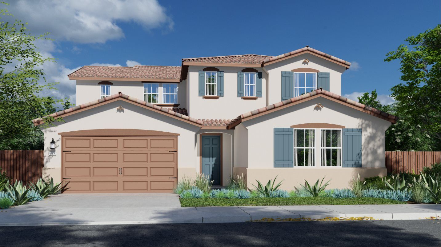 Elevation A - Residence 3308 Elevation A - Spanish