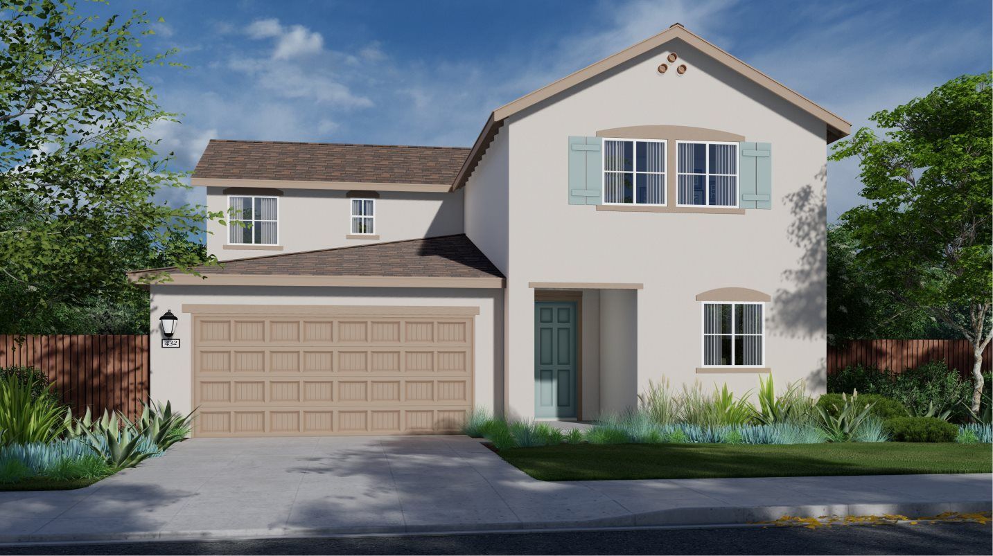 Elevation A - Residence 2403 Elevation A - Spanish