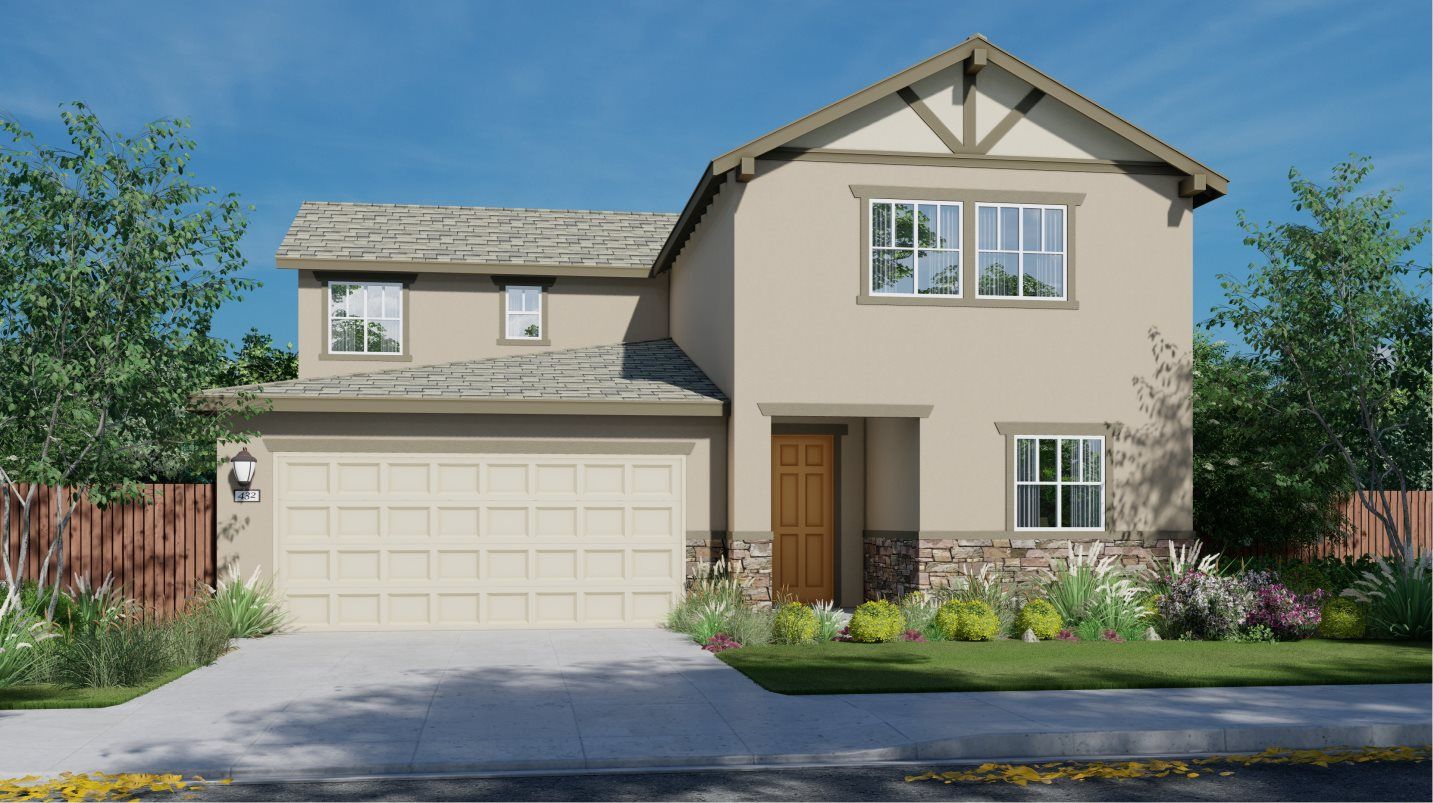 Elevation B - Residence 2403 Elevation B - Craftsman