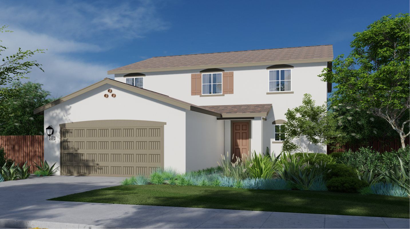 Elevation A - Residence 2966 Elevation A - Spanish