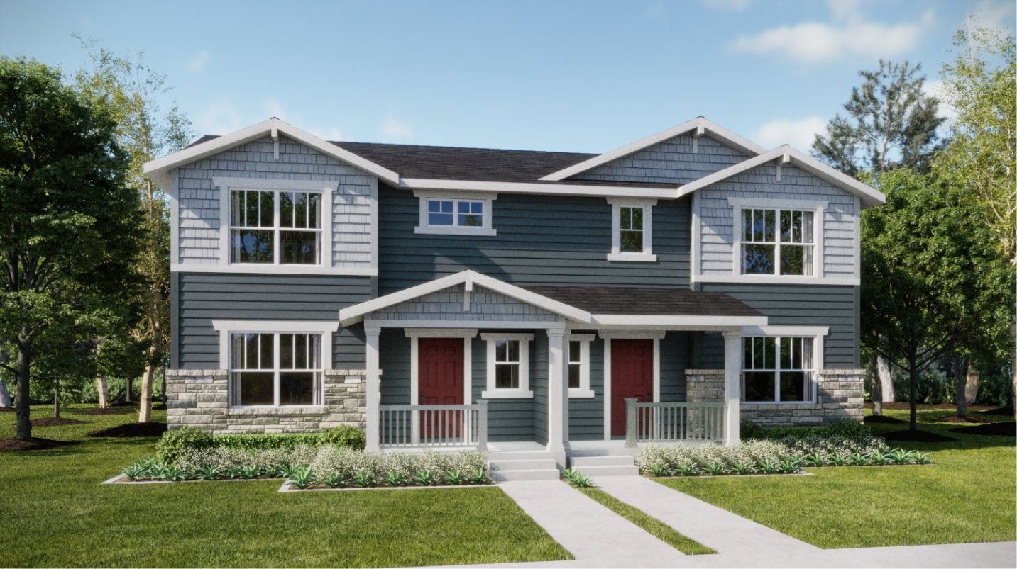 Elevation CR - Craftsman home exterior