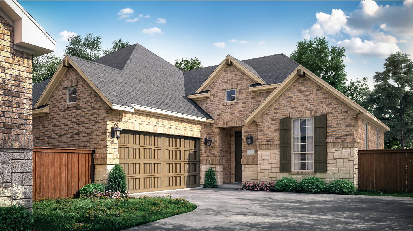 Elevation A - exterior rendering