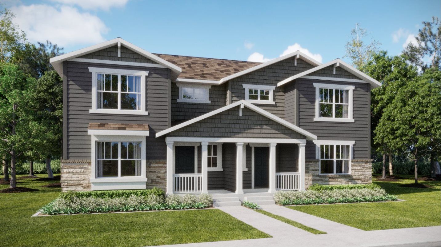 Elevation CR - Craftsman home exterior