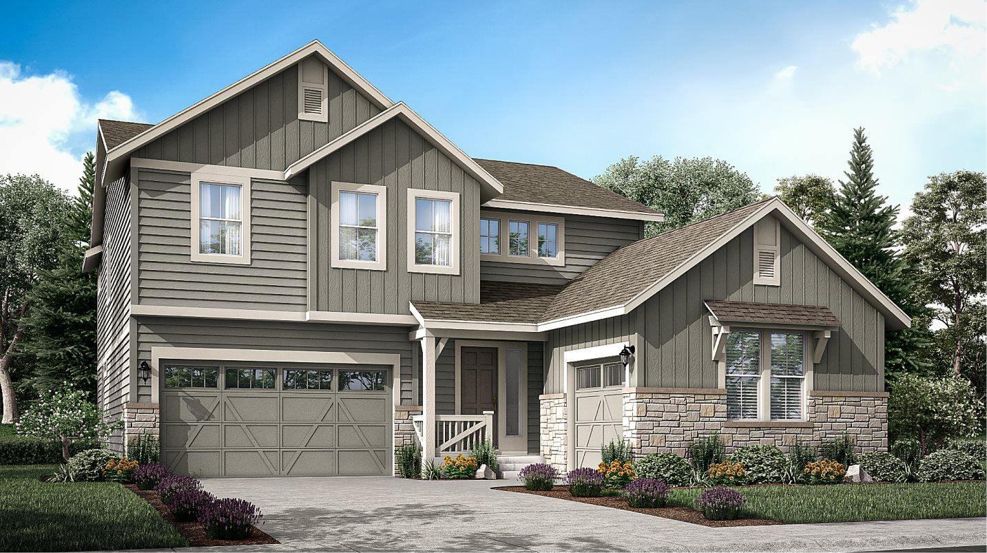 Elevation FH - Aspen Farmhouse