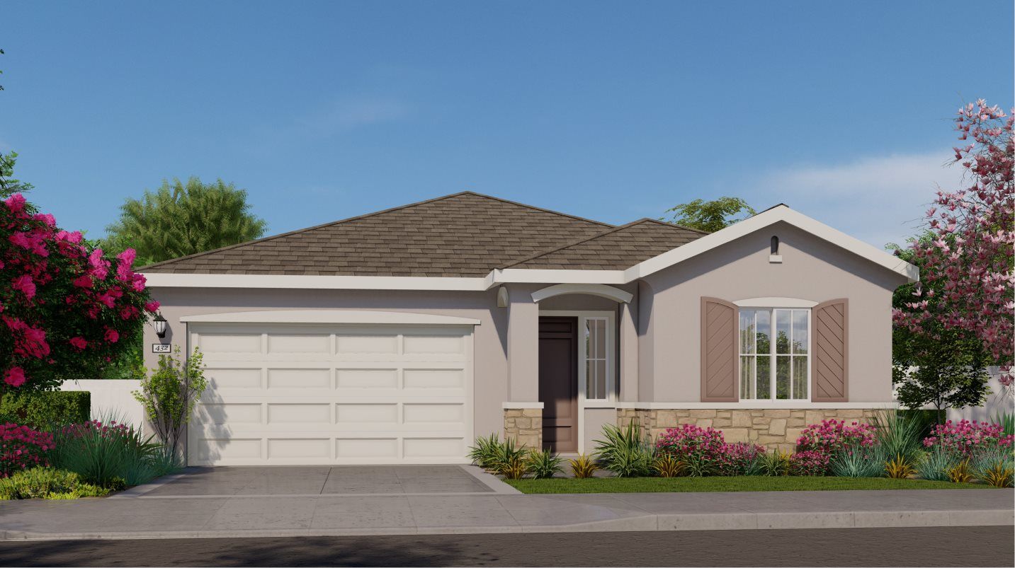 Elevation B - Residence 1653 Exterior B French