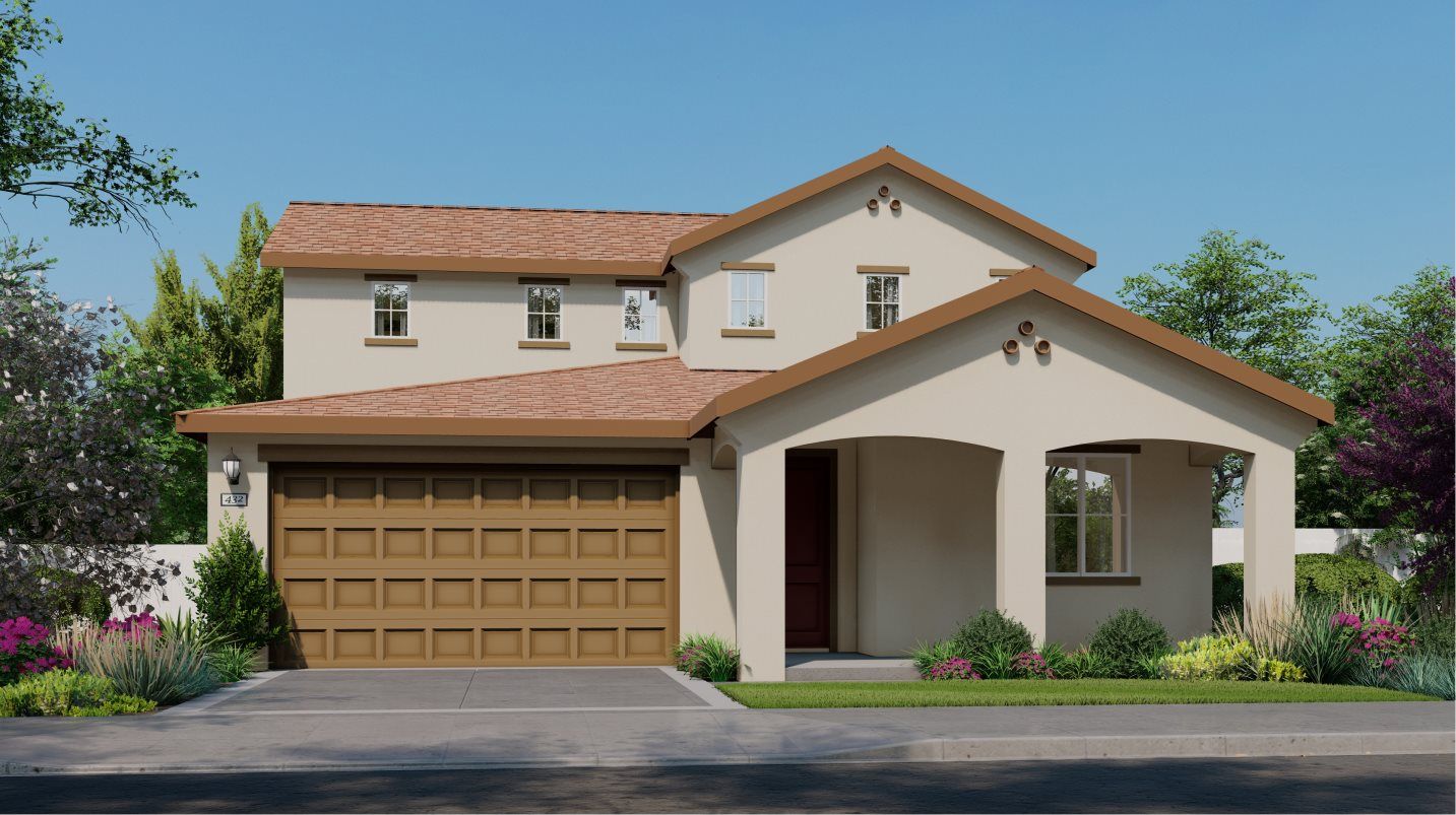 Elevation A - Residence 2393 Exterior A Spanish