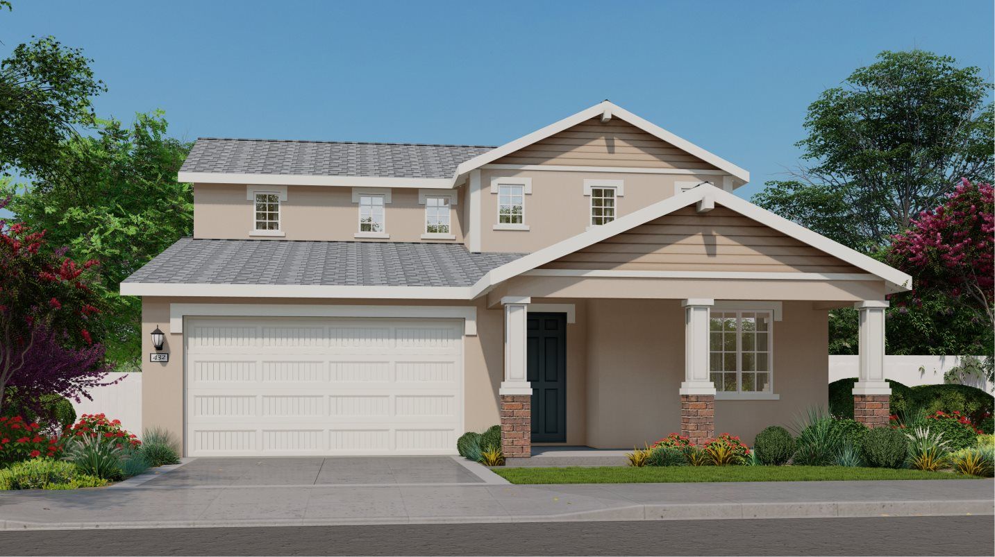 Elevation C - Residence 2393 Exterior C Traditional