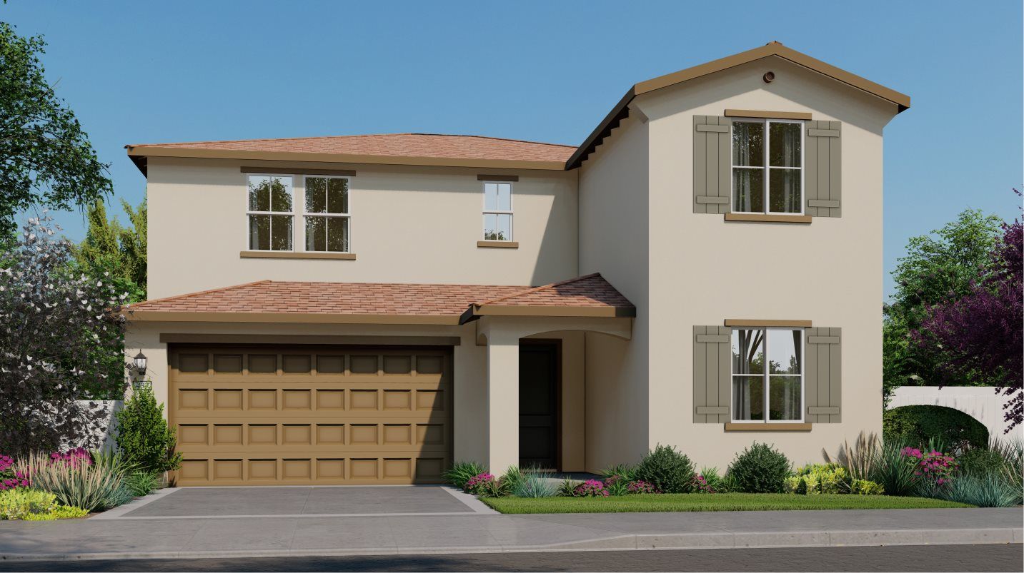 Elevation A - Residence 3161 Exterior A Spanish