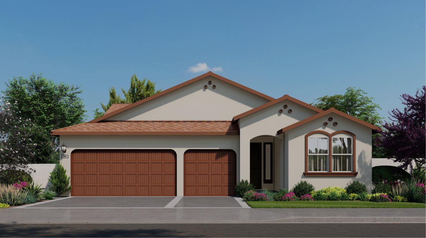 Elevation A - Residence 2161 Exterior A Mission