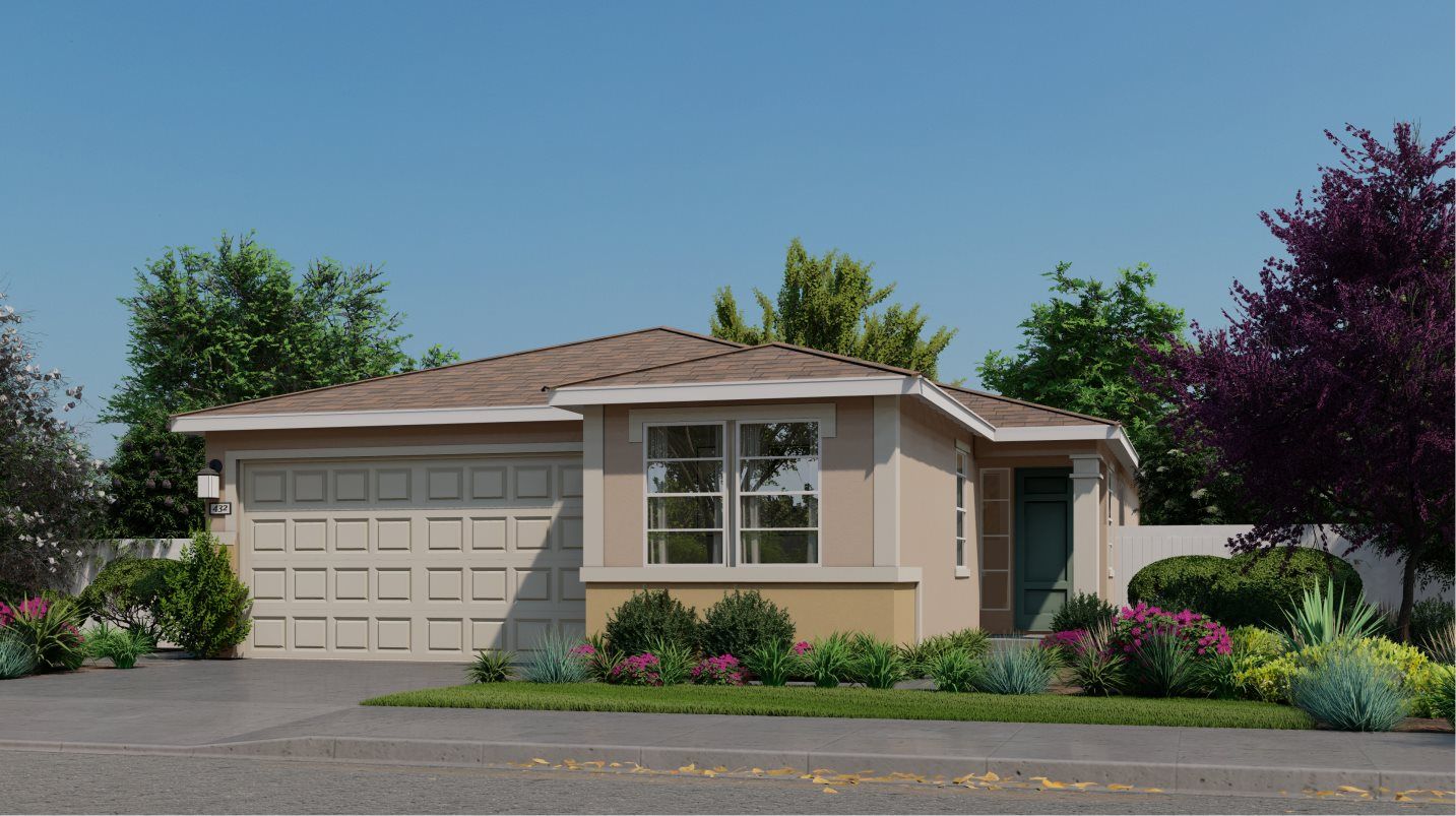 Elevation A - Exterior Italian home image
