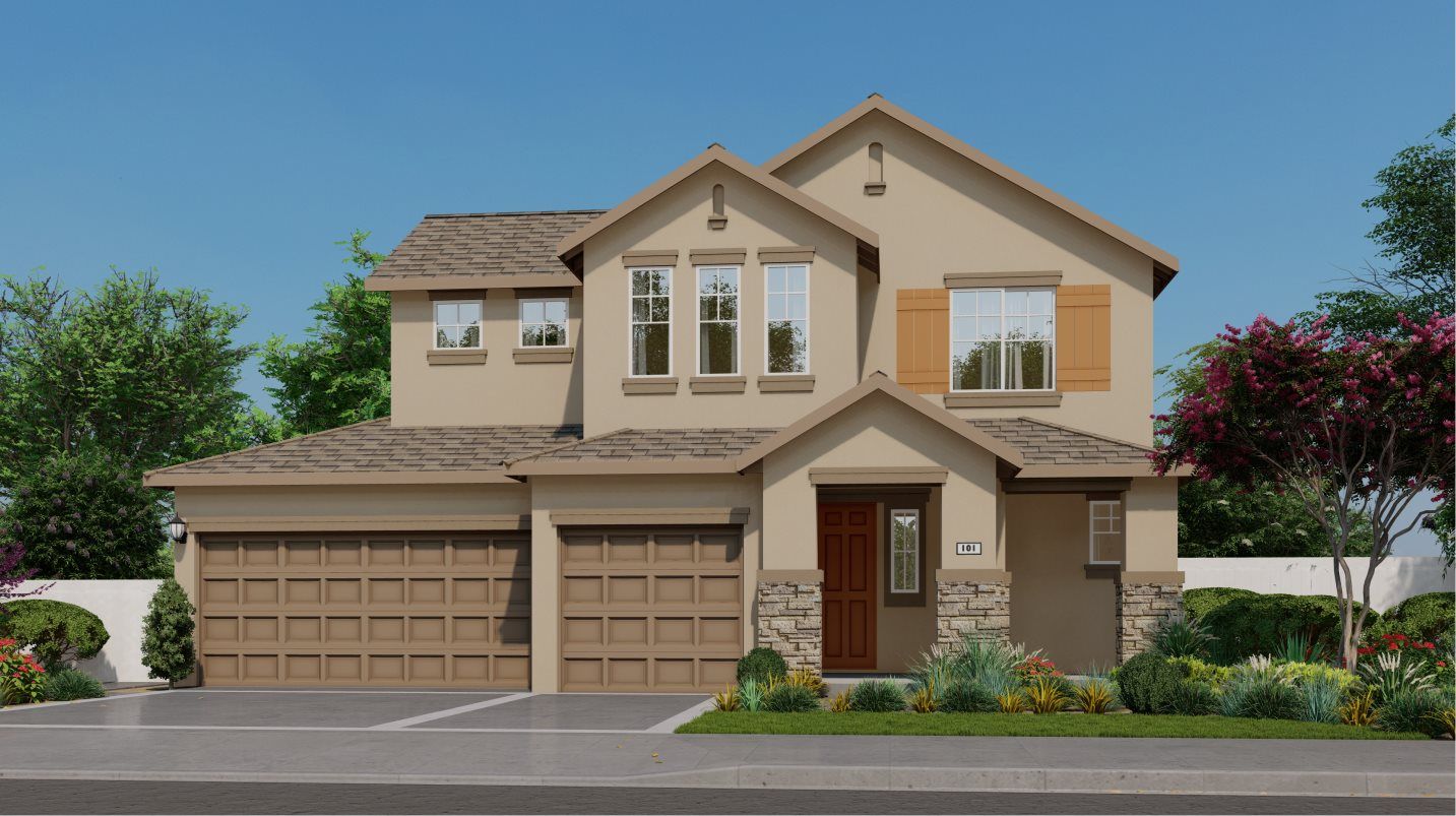 Elevation C - Residence 3141 Exterior C Prairie