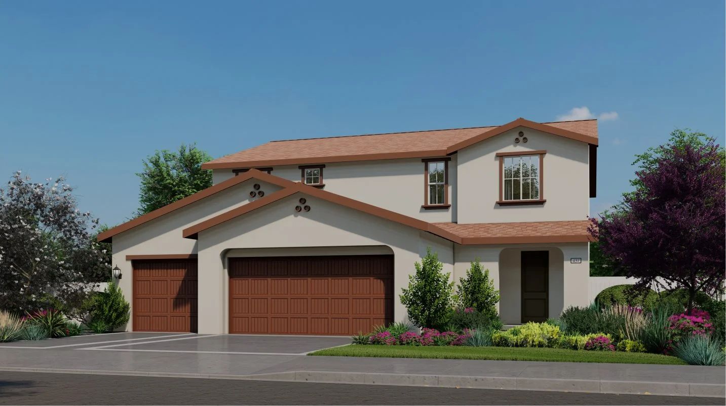 Elevation A - Residence 3427 Exterior A Mission