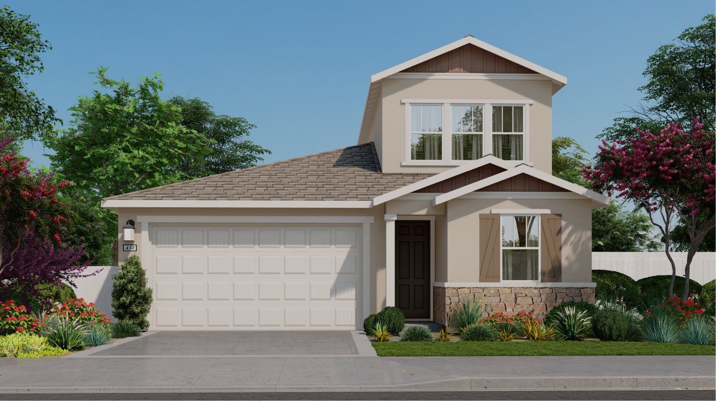 Elevation C - Exterior Farmhouse home image
