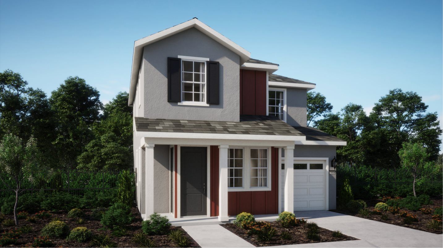 Elevation D - Residence 1328 Exterior D - Farmhouse